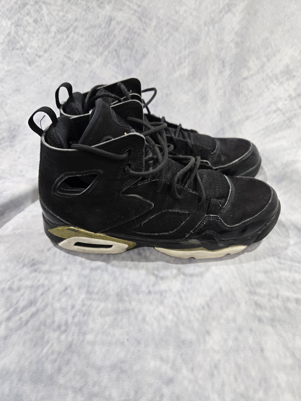 Jordan Flight Club 91 'Black Metallic Gold